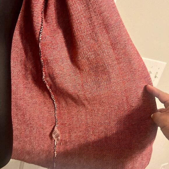 NWT Sioni Womens Black Red Cream Plaid Jacket Sweater Sz M Long Sleeve - Picture 5 of 8